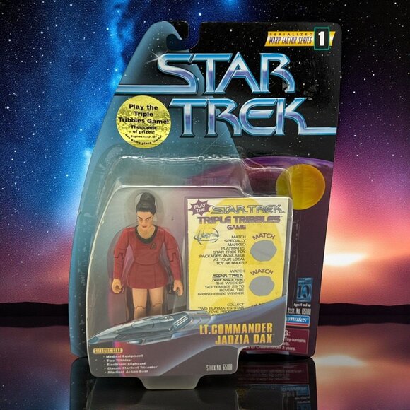 playmates toys Other - Star Trek Warp Factor Series 1 Lt. Commander Jadzia Dax Action Figure Collectibl